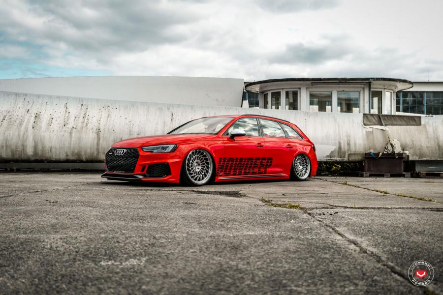  Audi RS4 Avant on Vossen Wheels (ML-R2) 2019 года  (фото 25 из 55)